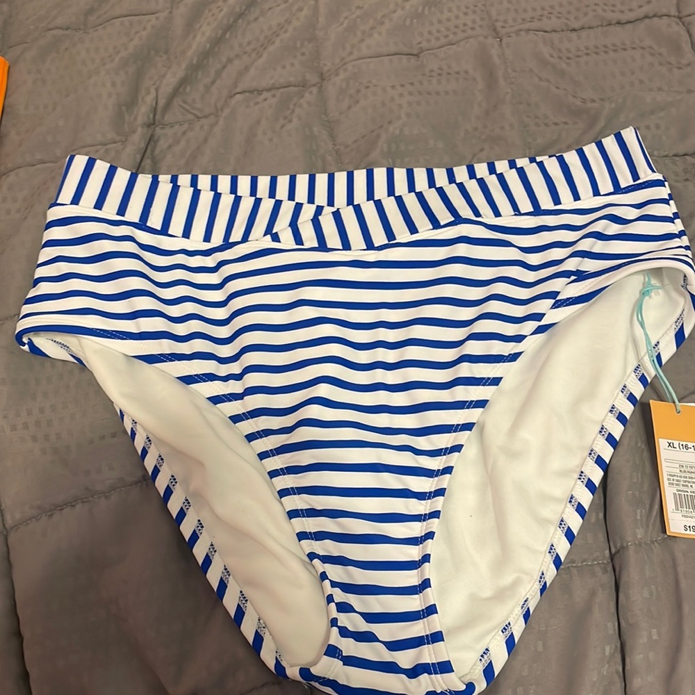 Kona sol high waisted cross waist bottoms